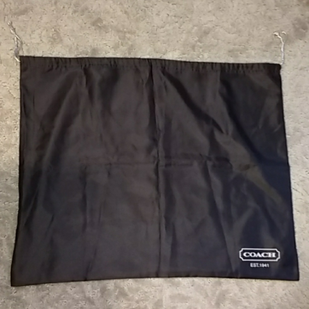 NEW COACH BROWN HANDBAG STORAGE DUST BAG